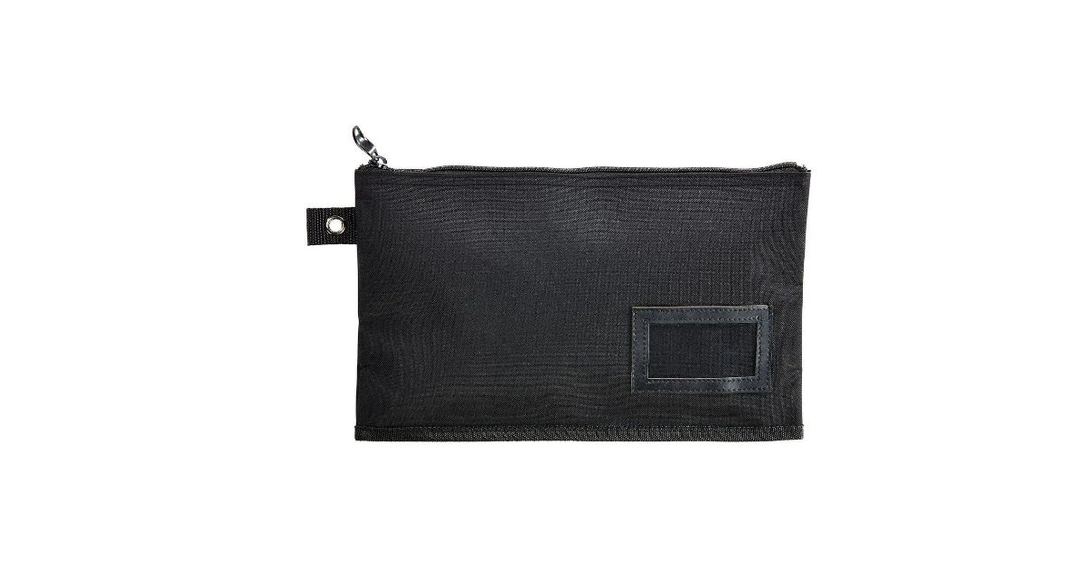 Harbor Freight YUKON 12 in. Zipper Utility Pouch, Black