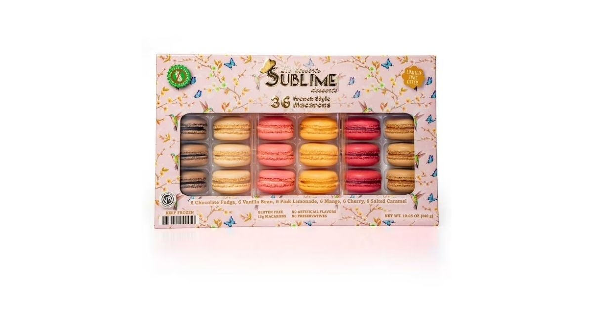 desserts macarons