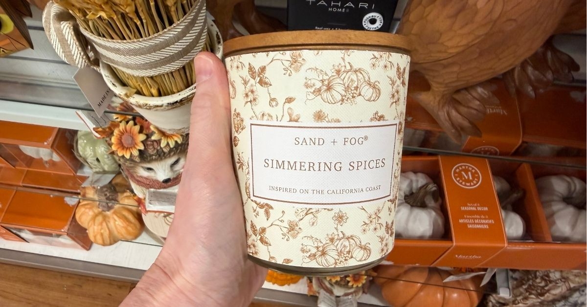 simmering spices candle