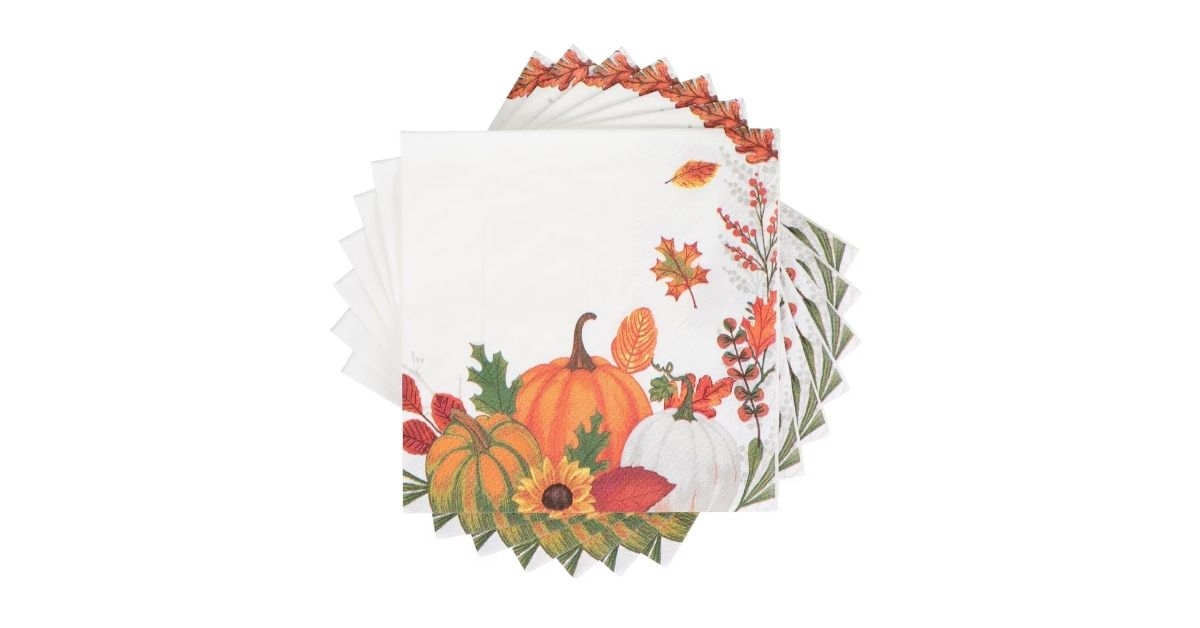 seasonal collection harvest napkins