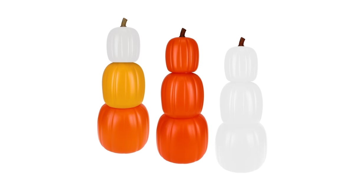 stacking pumpkin