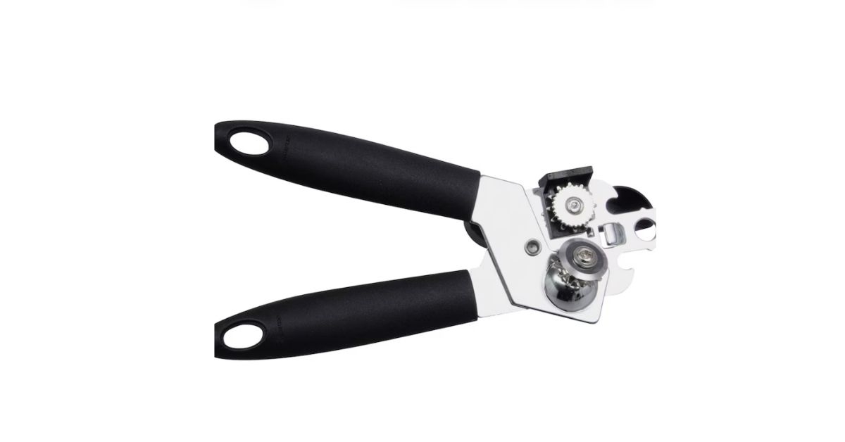 Dollar Tree Cooking Concepts Black Plastic Grip Can Openers