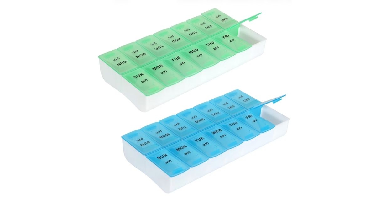 Dollar Tree Fusion Life 7-Day Pill Organizers