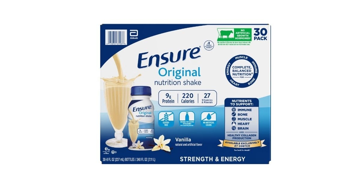 Ensure Original Nutrition Shake