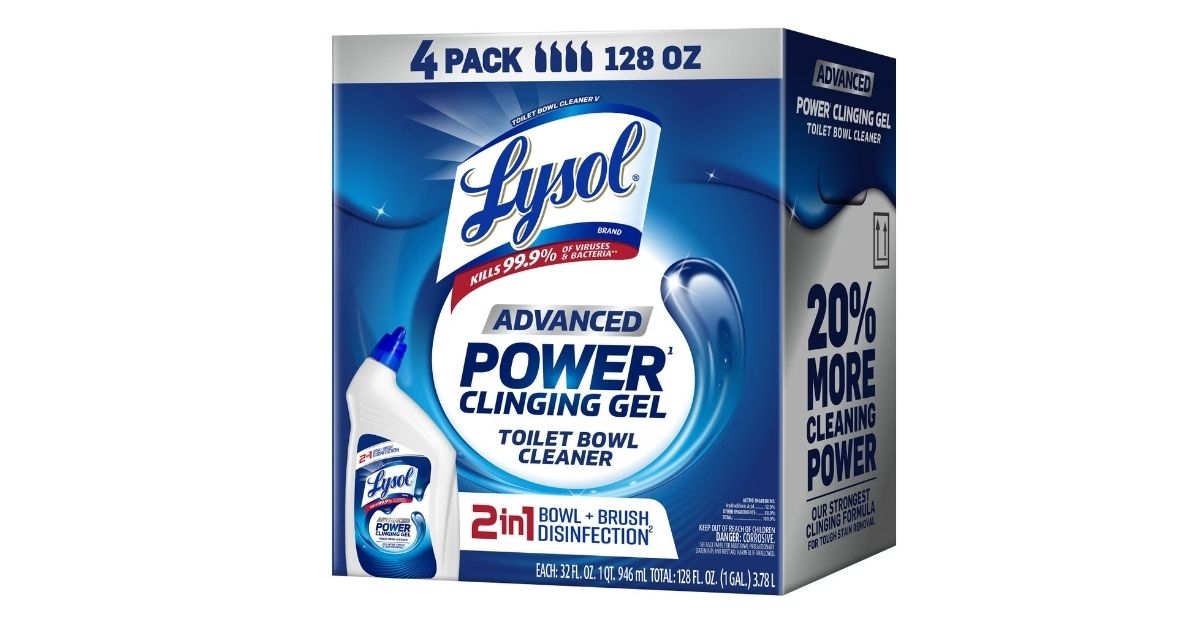 Costco Lysol Advanced Toilet Bowl Cleaner
