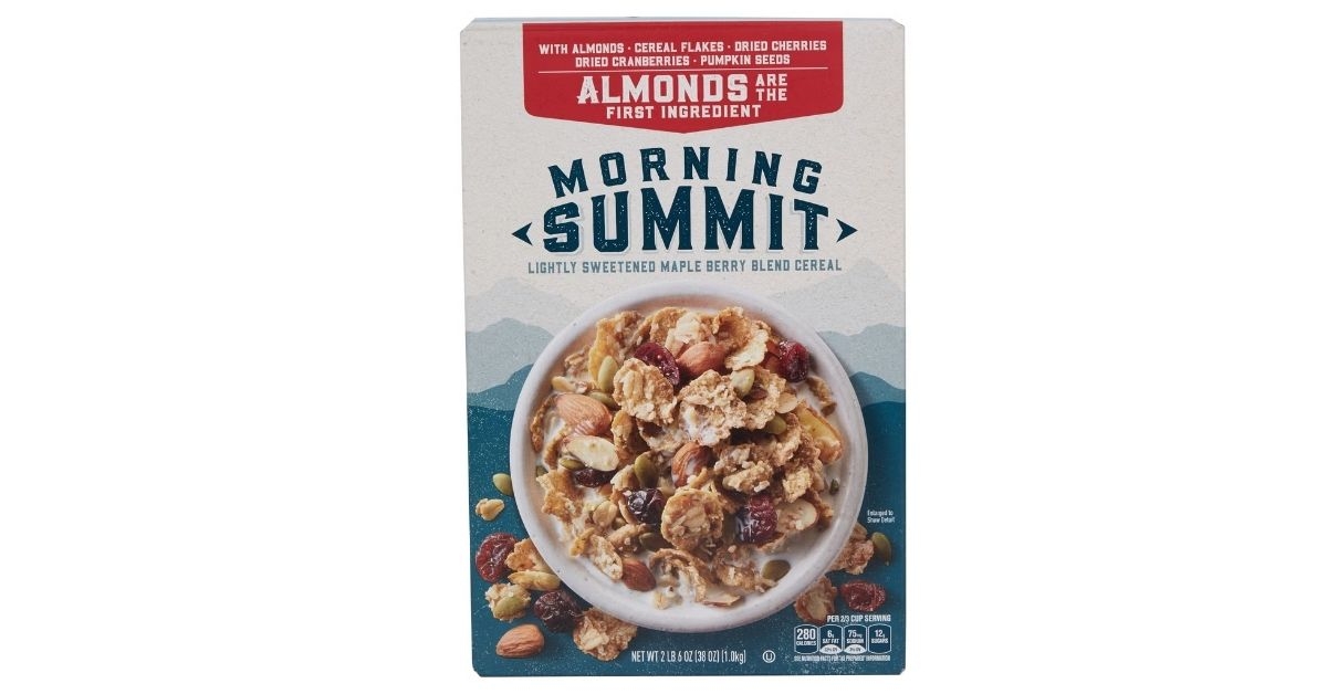 Morning Summit Lightly Sweetened Maple Berry Blend Cereal
