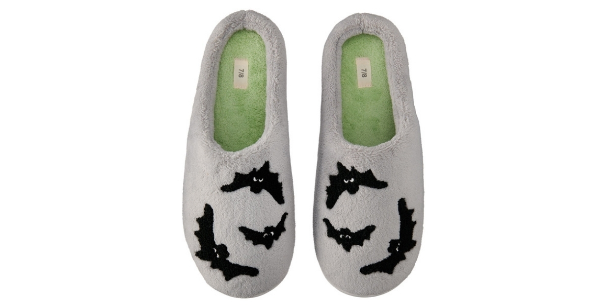 halloween novelty slippers