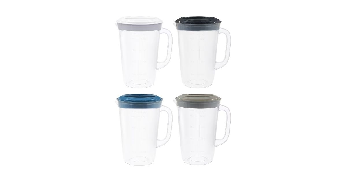 clear plastic pitchers