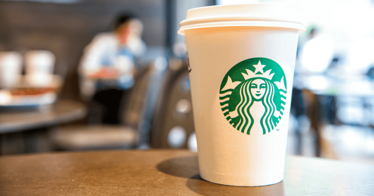 Starbucks coffee cup