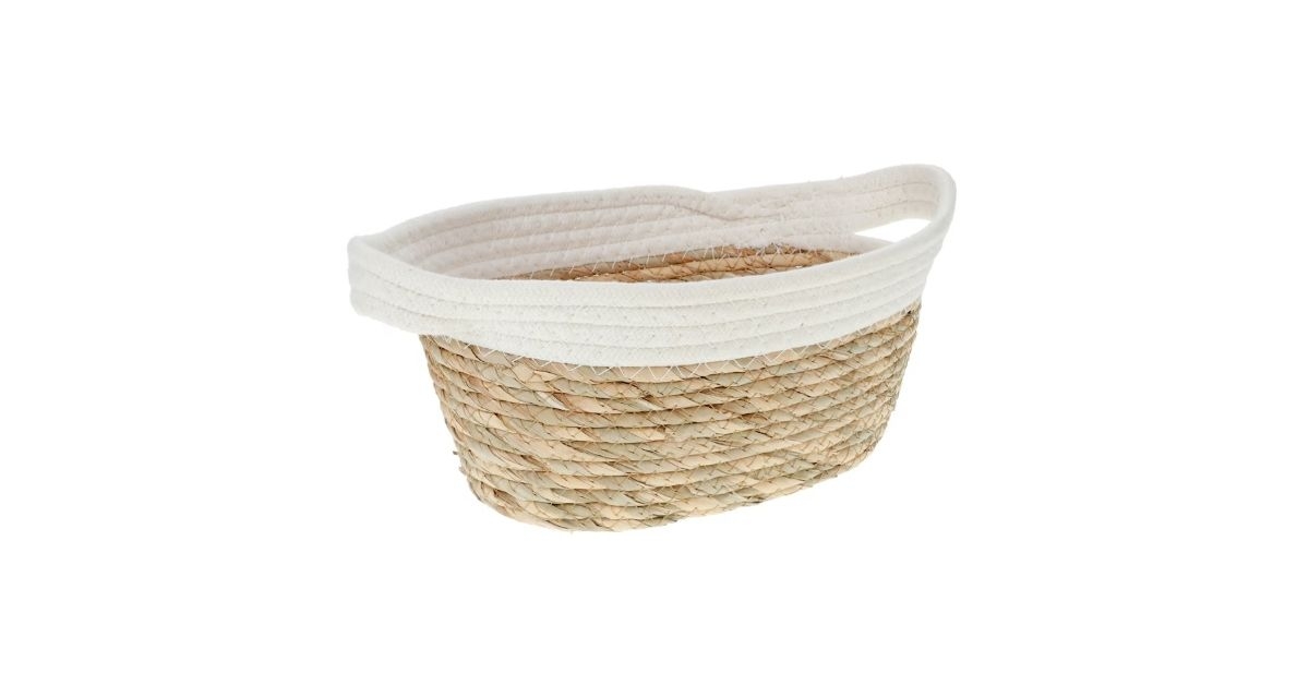 woven oval basket