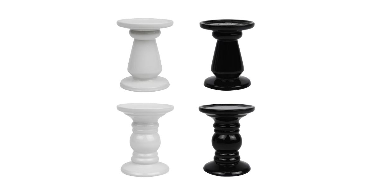 pillar candle pedestal