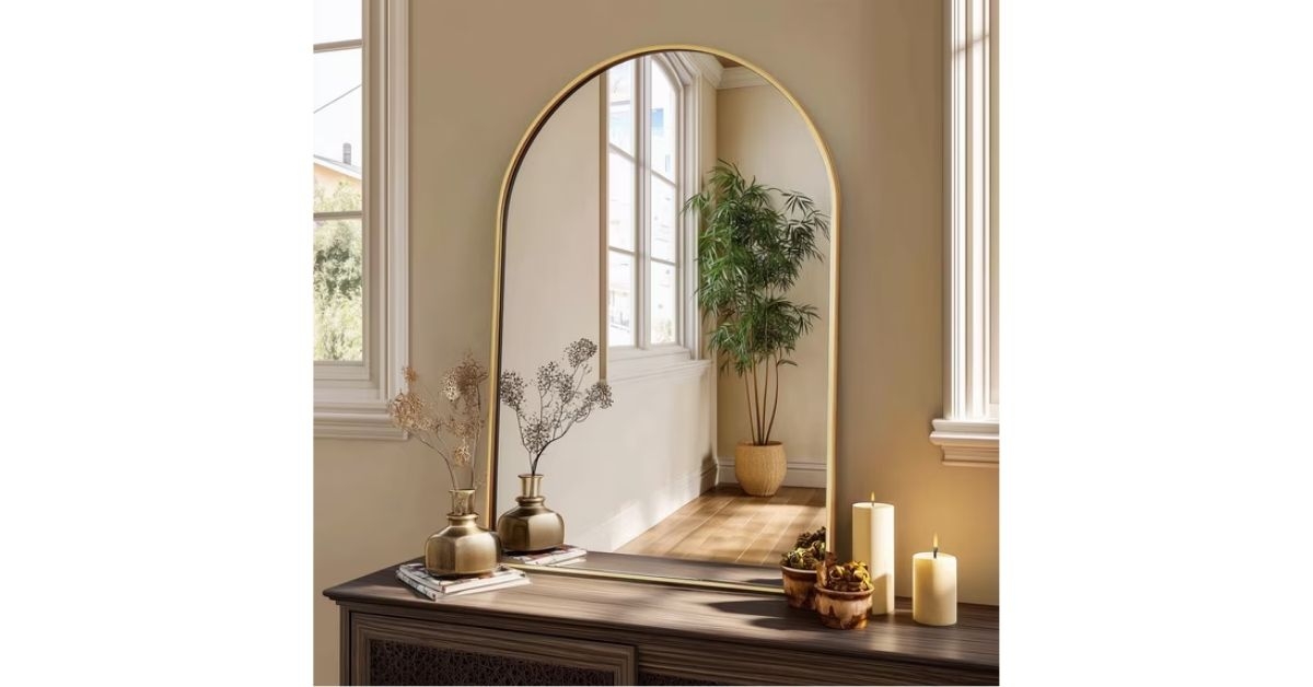bathroom mirror