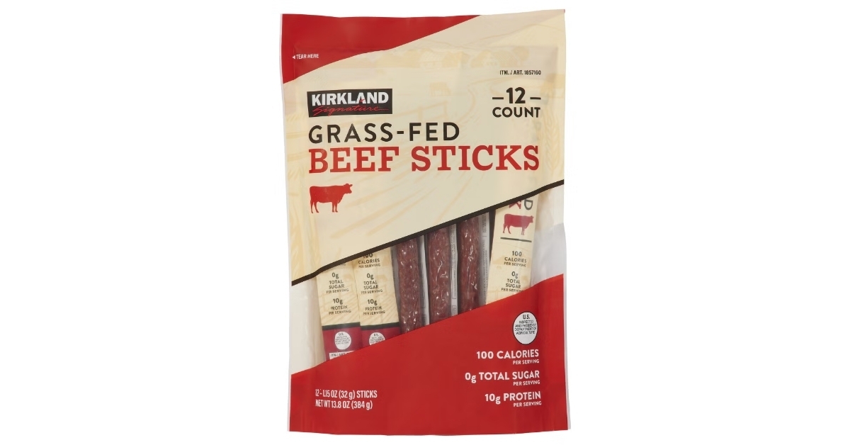 grass fed beef sticks