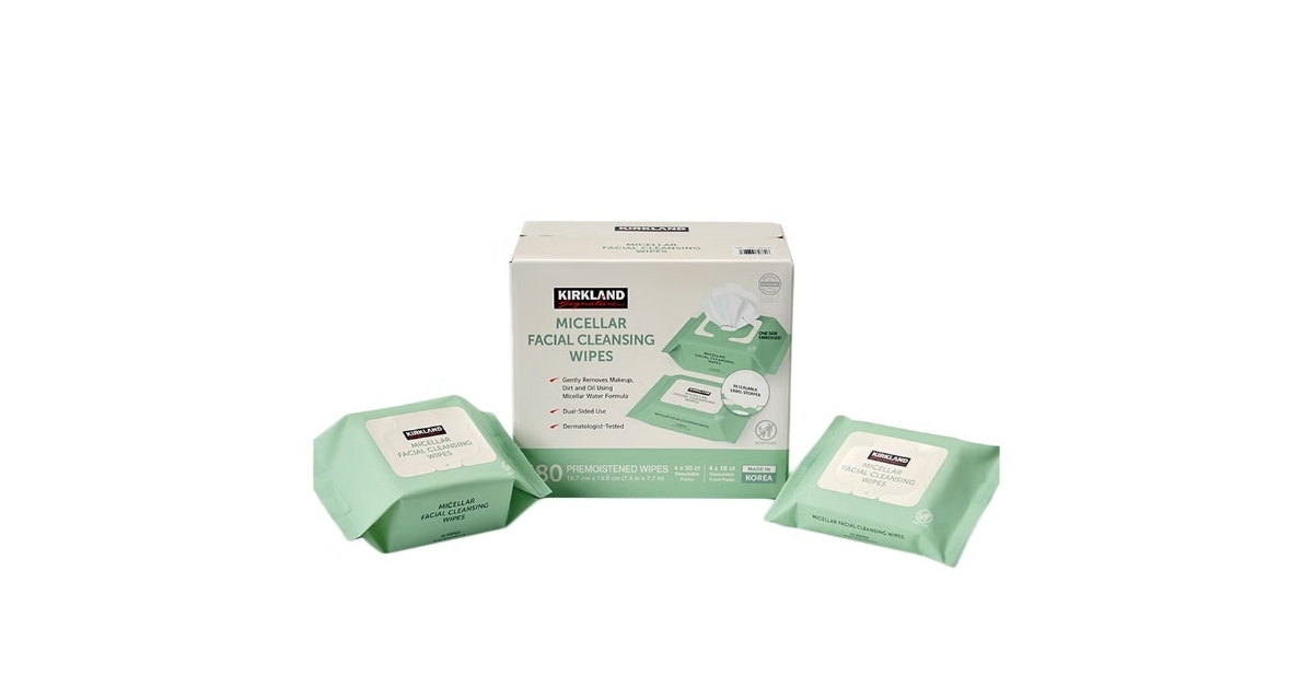 facial cleansing wipes