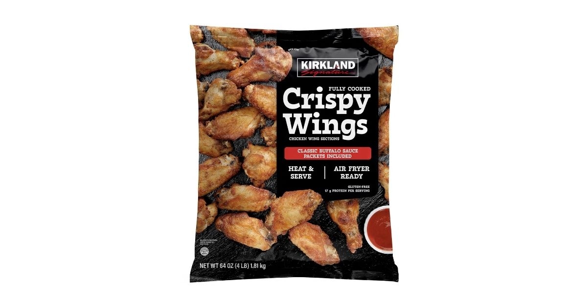 crispy wings with classic buffalo sauce