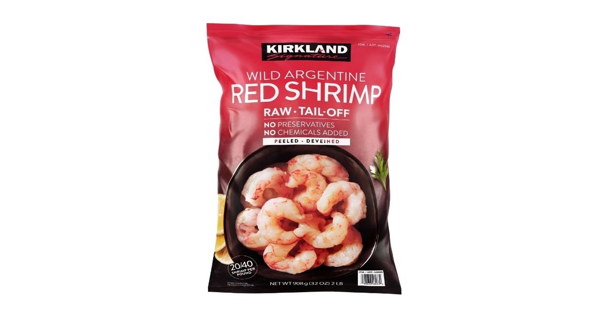 wild argentine raw shrimp
