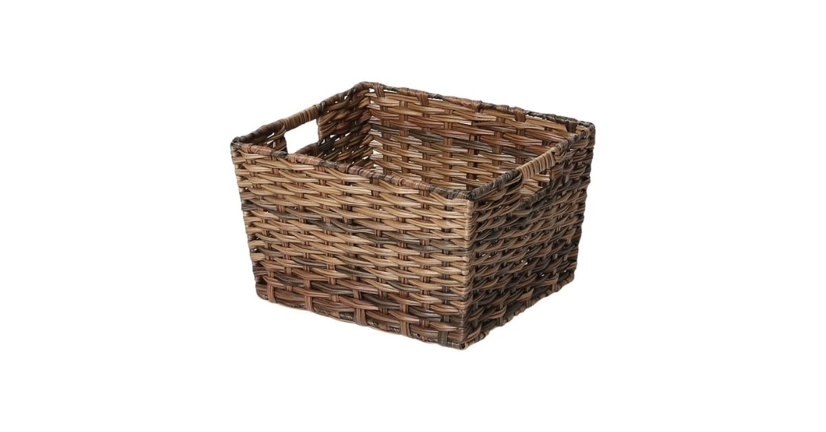 woven storage baskets