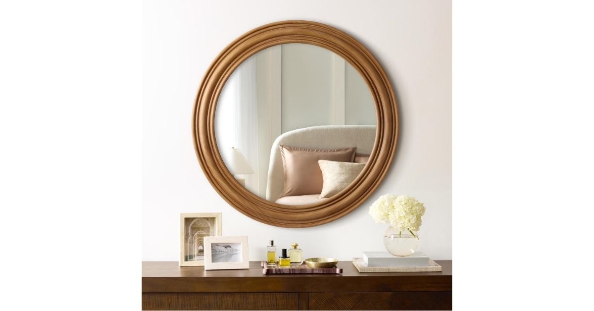 wood mirror