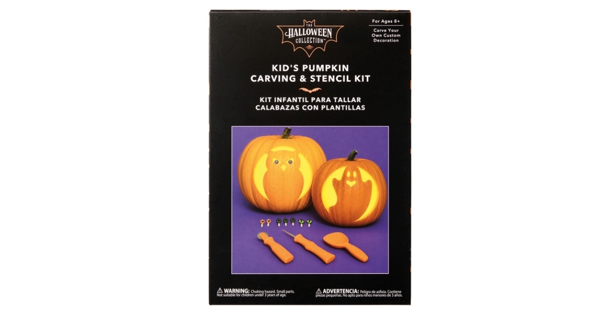 pumpkin carving stencil kit