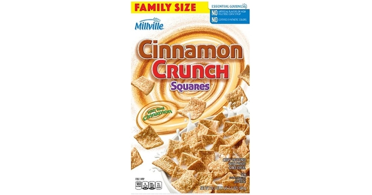 cinnamon crunch squares