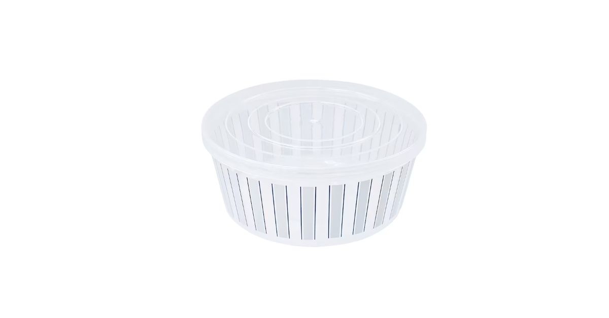 _Round Printed Fridge Container