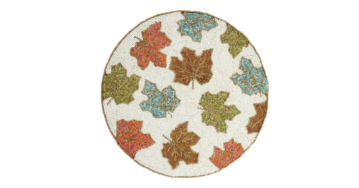 Nordstrom Rack Autumn Lead Beaded Placemat (1)