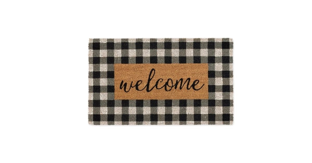 Nordstrom Rack Checkers Welcome Doormat
