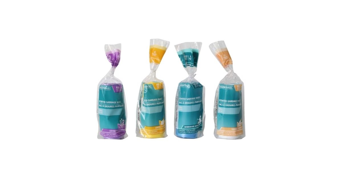small scented trash bags