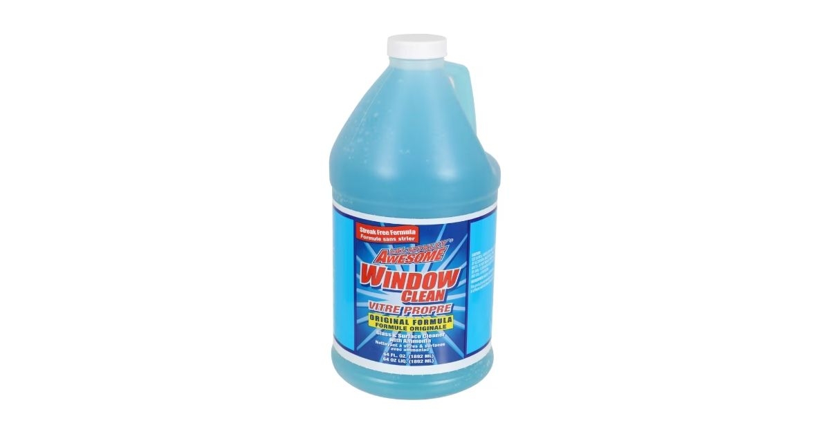 glass cleaner with ammonia