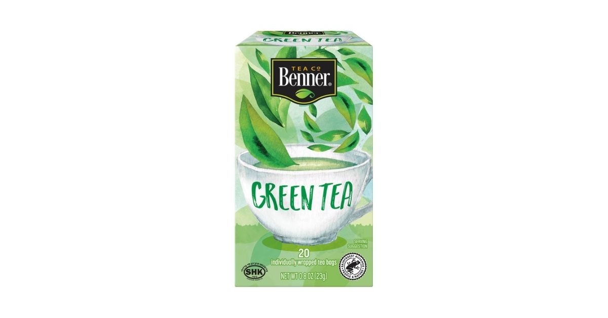 green tea bags