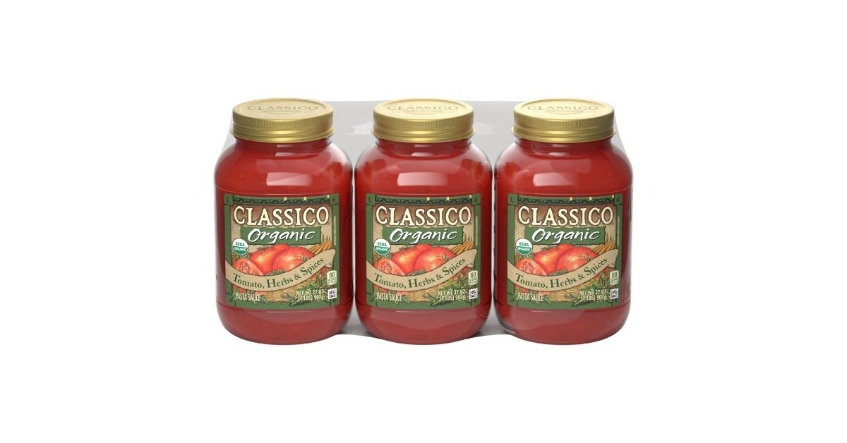 classico organic pasta sauce