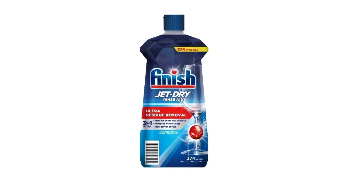 finish jet dry ultra rinse aid