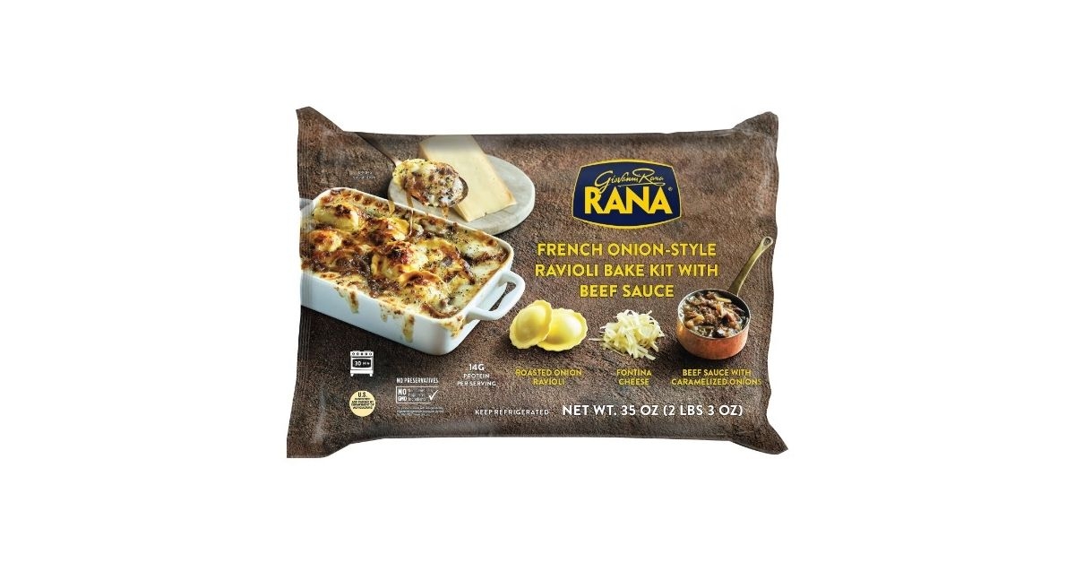 french onion style ravioli bake kit