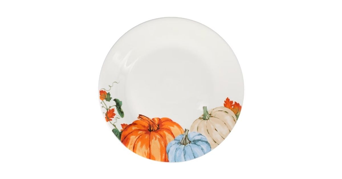 pumpkin dinner plates