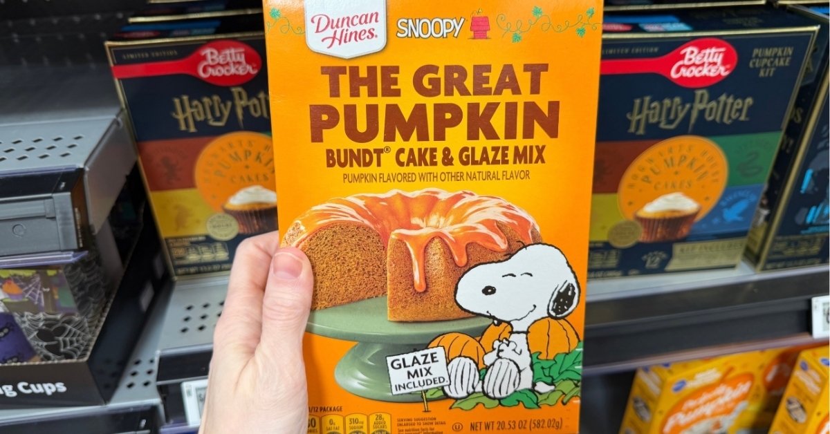 pumpkin bundt cake glaze mix