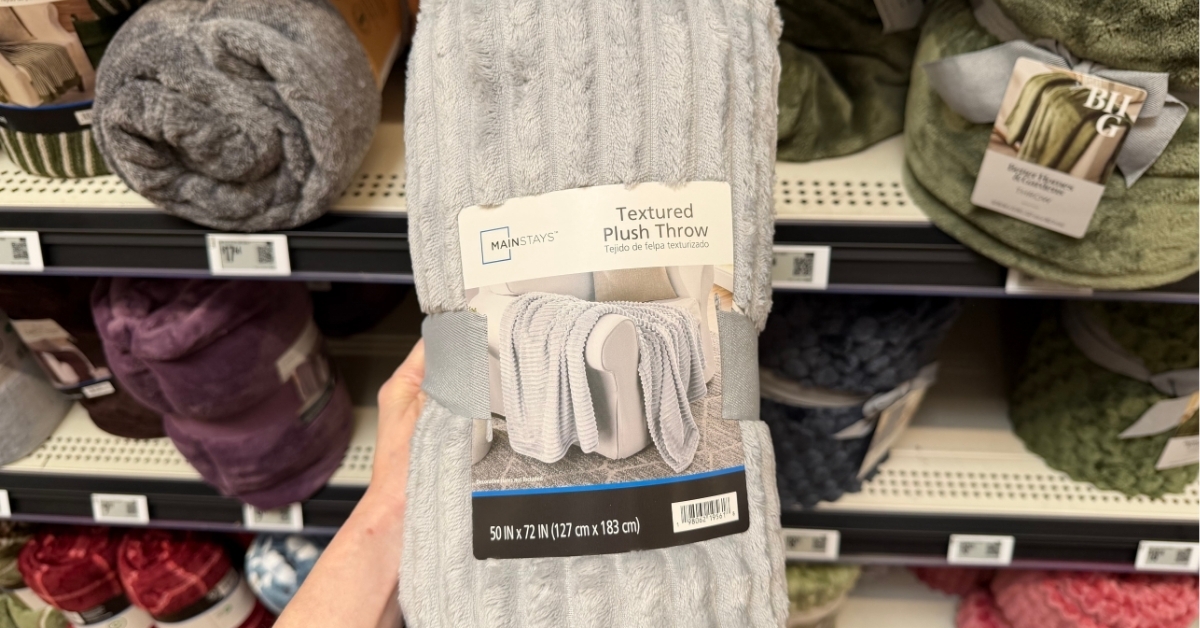 plush throw