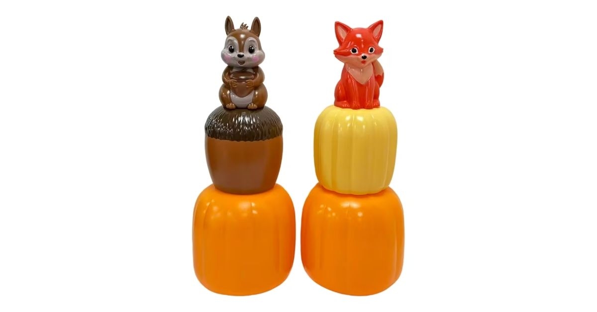 stackable pumpkin decor