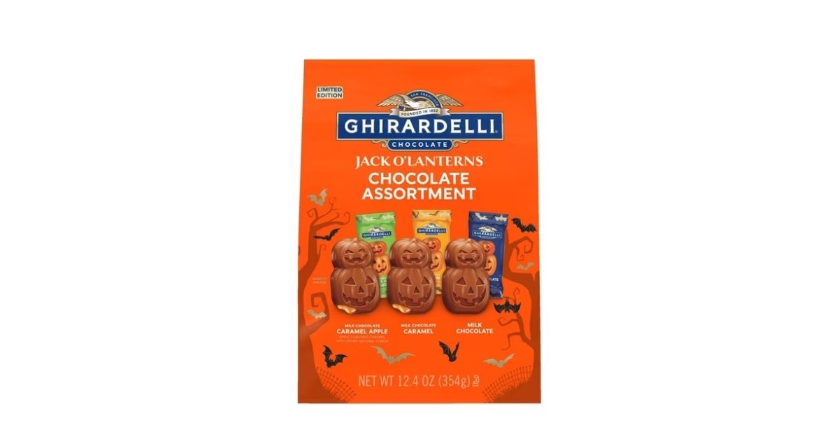 jack o lantern chocolate assortment