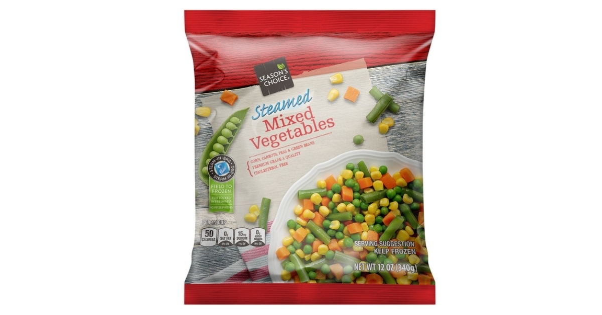 steamed mixed vegetables
