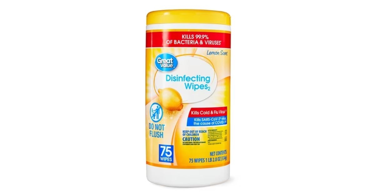 disinfecting wipes