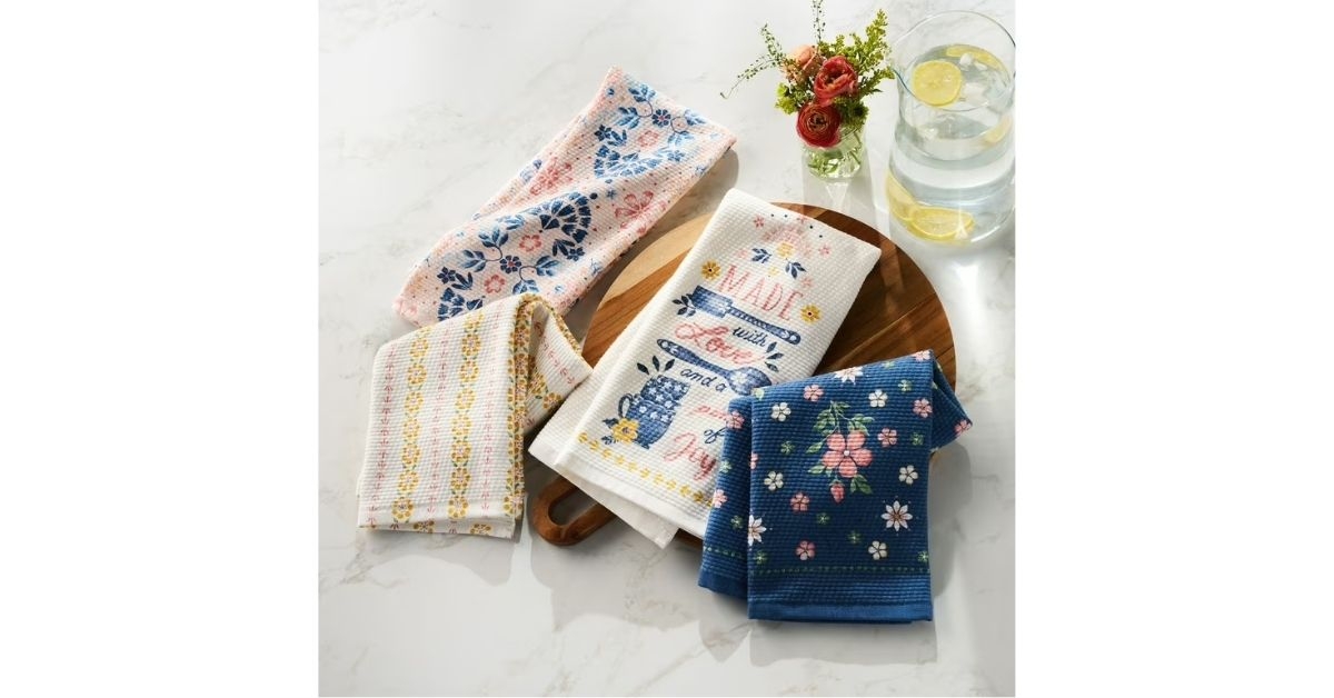 woven kitchen towels hattie