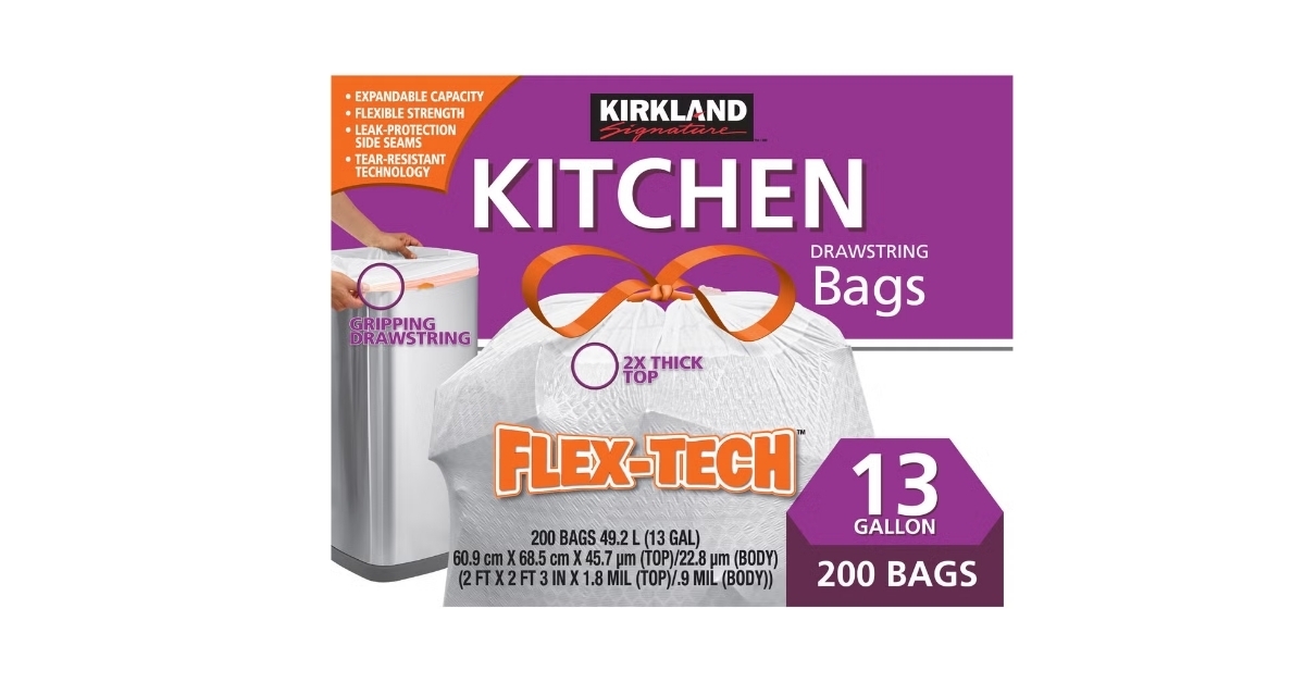 kitchen trash bags
