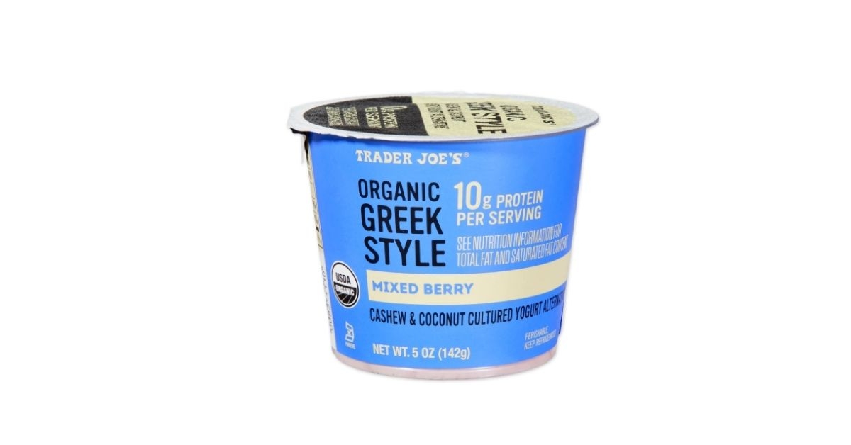 Mixed Berry Organic Greek Style Cashew & Coconut Cultured Yogurt Alternative