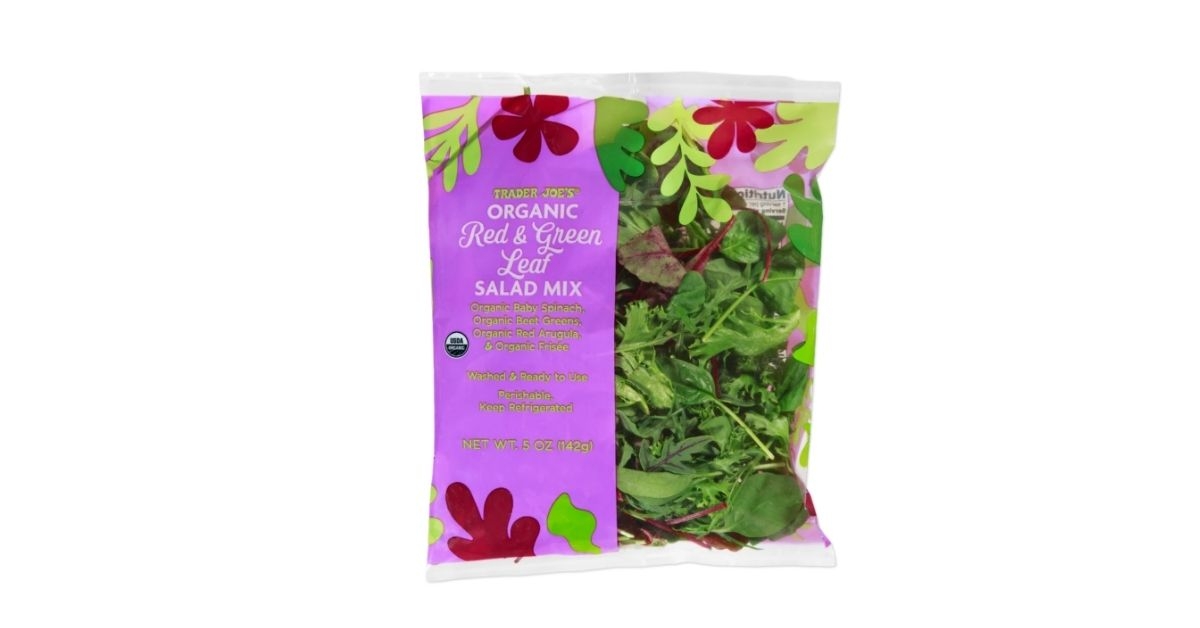 Organic Red & Green Leaf Salad Mix