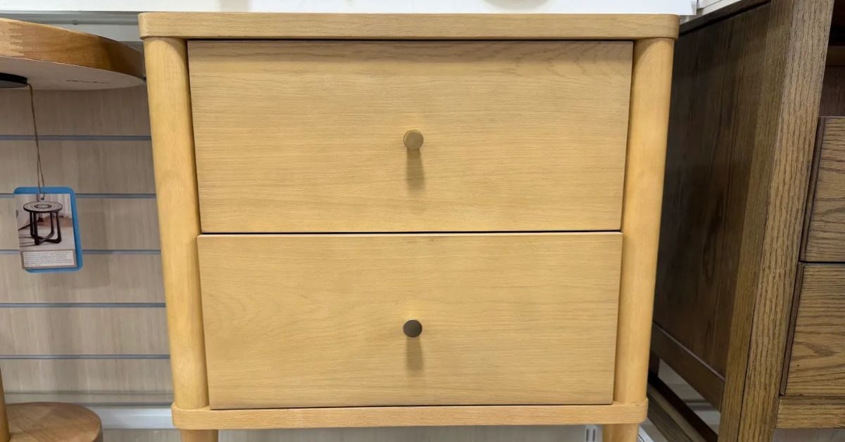 Wide Nightstand