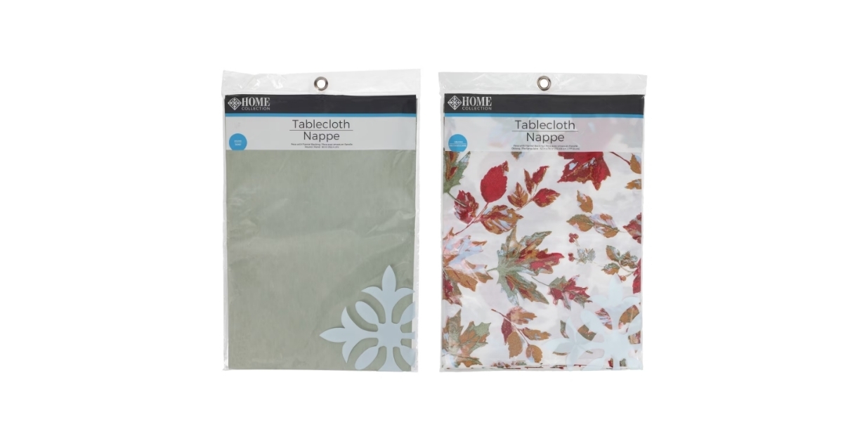 home collection fall tablecloths
