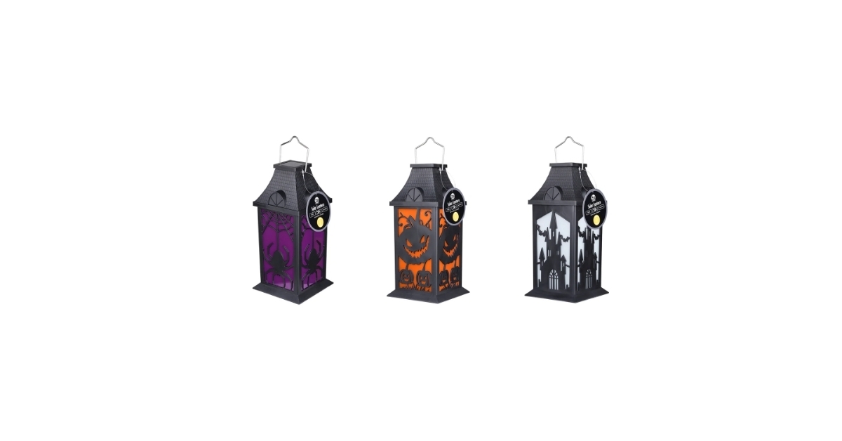 halloween solar lantern