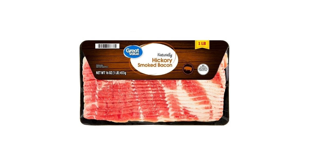 hickory smoked sliced bacon