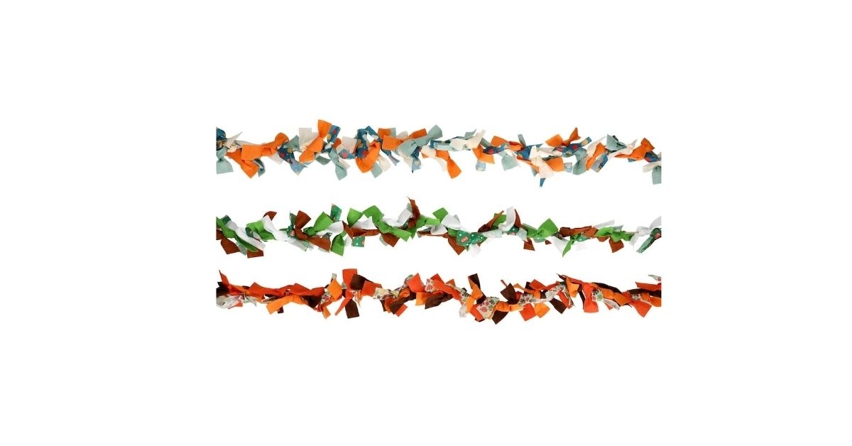 _Seasonal Collection Fabric Garland, 1-ct.