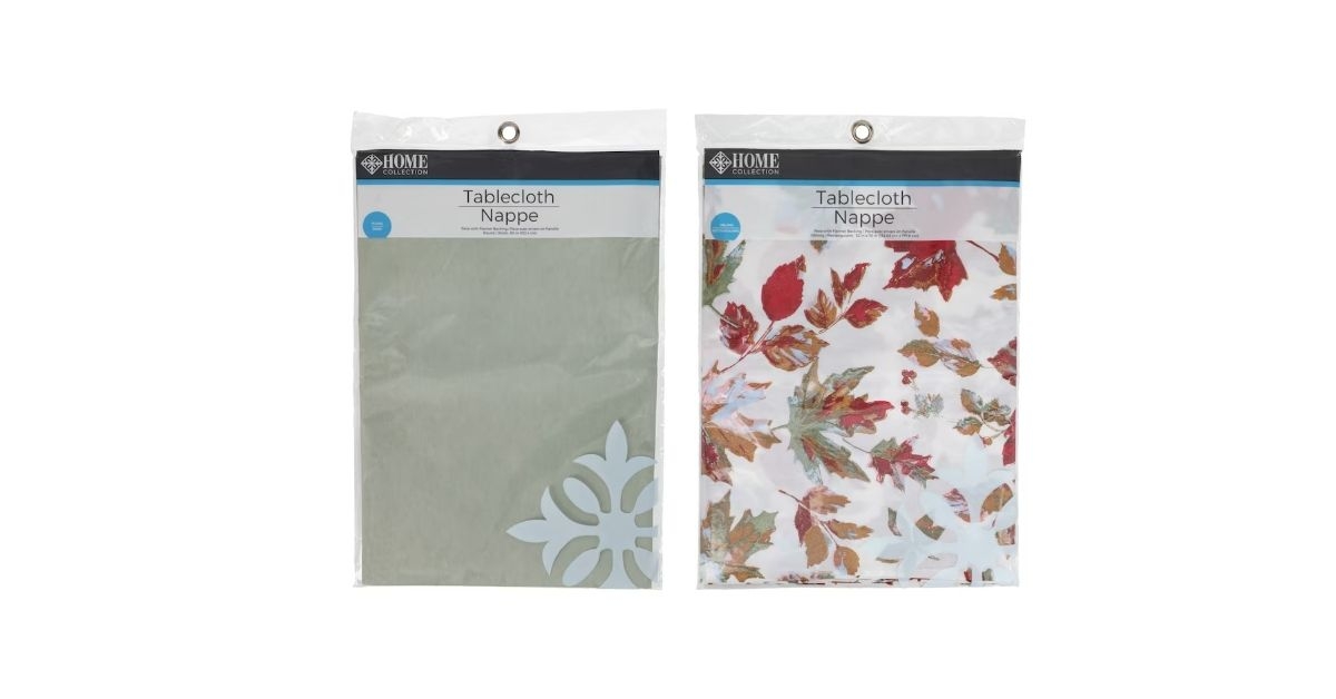 Home Collection Fall Tablecloths 